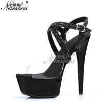 15CM Elegant Dancing Sexy Dance Costume <strong>Best</strong>-<strong>selling</strong> Item for Nighclubs Gothic Ultra-fine High-heeled <strong>Shoes</strong> for Strippers