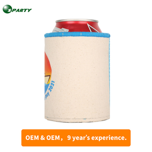 Porta Latas Térmico Personalizado con Logotipo OEM, Aislamiento de Neopreno de 5mm, para Latas de Cerveza, Ideal para Fiestas - Product Image 2