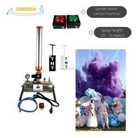 Mini souffleur électrique lance-confettis pour DJ, pistolet de fête télécommandé en métal, AC 110V-220V 150W/250W, Chine