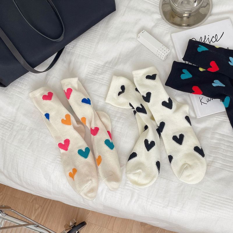 White Lolita Lace Socks Girls Middle