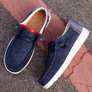 <span class=keywords><strong>Zapatillas</strong></span> Casuales para <span class=keywords><strong>Hombre</strong></span>, Estilo Mocasín, Cómodas, de Lona con EVA - Product Image 5