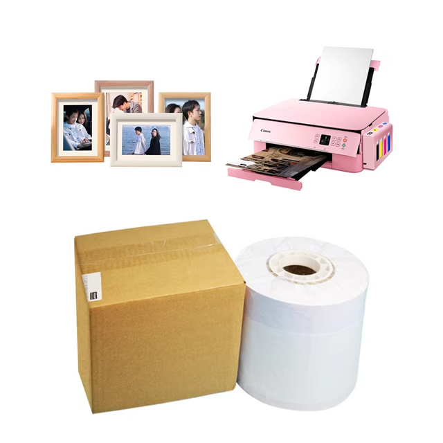 Hot-selling 5''/6''/8''/10''/12'' Premium Inkjet Glossy Minilab Photo Paper for Fuji