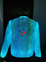 Veste de danse LED en gros - Tenue de performance à manches longues entièrement lumineuse pour DJ et boîtes de nuit