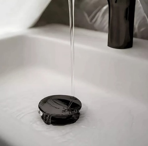 Scarico Pop-Up 7/8 per Lavabo in Plastica, Sistema di Scarico a Scatto per Lavandino - Product Image 2