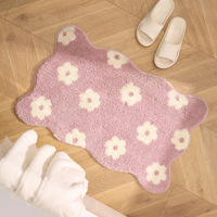 Tapis de sol en microfibre extra doux et moelleux, absorbant, pour enfants, salon, dortoir, décoration rectangulaire, antidérapant, tapis de bain touffeté