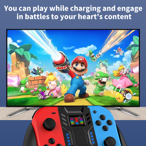 <span class=keywords><strong>ต</strong></span>ัวควบคุมการชาร์<span class=keywords><strong>จ</strong></span>ไฟด้านซ้ายและขวาสำหรับ <span class=keywords><strong>Nintendo</strong></span> <span class=keywords><strong>Switch</strong></span> 2<span class=keywords><strong>ต</strong></span>ัวควบคุมไร้สายที่ชาร์<span class=keywords><strong>จ</strong></span><span class=keywords><strong>แบ</strong></span><span class=keywords><strong>ต</strong></span>เตอรี่สำรอง - Product Image 4