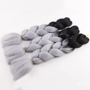 Jumbo Braids Hair Crochet Expression Wholesale Price Cheap Original Synthetic Jumbo Box Ombre Braiding Hair Extensions for Afro