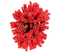 Connecteurs mâles et femelles 2,54 mm 2 broches très demandés avec câble en silicone 20AWG pour batterie RC