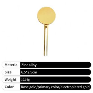 2025 Hot Selling Beauty <b>Toothpaste</b> Tube Makeup Cream Hair Salon Color Gold Metal Key <b>Squeezer</b> for Business - Product Image 3