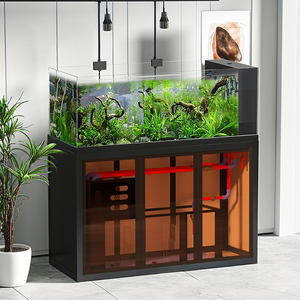 100-200Cm Custom Ultra Wit Glas Aquarium Met Bodemfilter & Waterplanten, Thuis/Kantoor Eco Landschap Aquarium, Fabriek Direct - Product Image 4