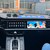 Mise à niveau double écran 12.3 pouces + 12.3 pouces pour Porsche Macan 95B 2014 2015 2016 2017 Radio de navigation GPS stéréo pour voiture