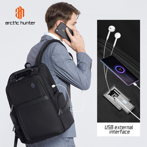 <span class=keywords><strong>Arctic</strong></span> <span class=keywords><strong>Hunter</strong></span> - <span class=keywords><strong>Mochila</strong></span> para Portátil con Marco Externo Impermeable y Anti-Robo, con Logotipo Personalizado al por Mayor, Bolsa de Viaje para Hombre con USB - Product Image 5