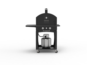 فرن بيتزا احترافي 16 بوصة يعمل بالغاز فرن بيتزا خارجي كهربائي فرن خبز كيك - Product Image 3