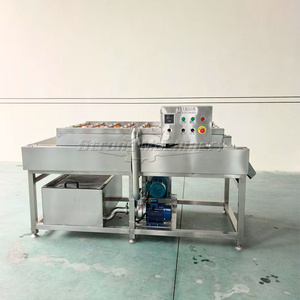 Máquina de limpieza de mariscos con cepillos de rodillos paralelos, máquina de limpieza de pescado - Product Image 6