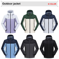 Vestes de travail personnalisées OEM&ODM avec logo, vente en gros, hiver, coupe-vent et imperméables, pour la chasse et la randonnée, veste pour homme