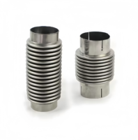 Compensateur de dilatation flexible en acier inoxydable 304 personnalisé Aitep pour conduite d'échappement