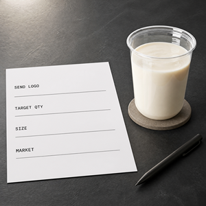 Vaso de Plástico de 360 ml con Logotipo Personalizado OEM, Impresión de su Marca, Envase Desechable para Bebidas de PET, Directo de Fábrica, Maqueta Gratuita - Product Image 6
