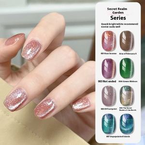 TPO HEMA Free MANNFI Factory New Series <span class=keywords><strong>Vernis</strong></span> à ongles en gel œil de chat longue durée <span class=keywords><strong>Flash</strong></span> Cloud Brocade Wide Light CPNP GMPC MSDS 8ml <span class=keywords><strong>LED</strong></span> Lamp - Product Image 2