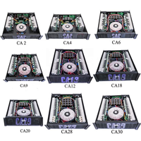 Amplificateurs de sonorisation professionnels de la série CA, classe H, système audio PA, haut-parleurs, caisson de basses, amplificateur de puissance audio stéréo
