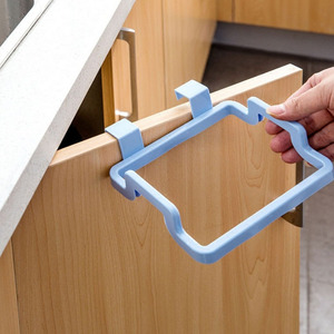 Wholesale <b>Storage</b> Rack Hanging Trash Rubbish Bag Holder <b>Cupboard</b> Cabinet Rag Hanger Can Bin <b>Kitchen</b> Accessories Gadget - Product Image 3