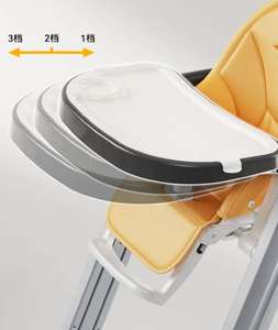 Siège <span class=keywords><strong>rehausseur</strong></span> pour bébé multifonctionnel, moderne, pliable, portable, en plastique, sécurisé, chaise haute pour enfants, mobilier pour enfants - Product Image 3