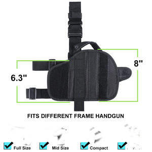 सामरिक सार्वभौमिक ड्रॉप लेग गन होल्स्टर के साथ सामरिक सार्वभौमिक ड्रॉप लेग गन होल्स्टर - Product Image 6