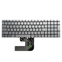 Clavier d'ordinateur portable en anglais américain pour BMAX IPASON MaxBook P1 P1X P2 G154GPJ41 X15 X317A, nouveau clavier argenté