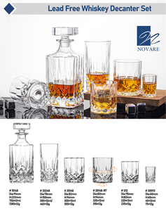 NOVARE Venta al por mayor 400ml Cristal Beber Vaso Copa Highball - Product Image 2