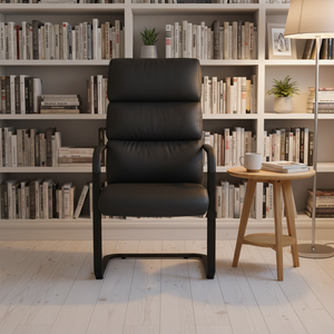 Chaise de <span class=keywords><strong>bureau</strong></span> ergonomique en cuir, dossier haut en maille respirante, design de luxe léger, pour salle de conférence, réception, dortoir - Product Image 6