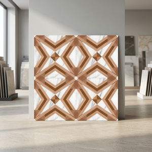 Carreaux de sol en céramique numérique émaillée 300x300mm, design bois naturel, qualité export pour revêtements de sol intérieurs - Product Image 5