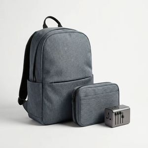 Mochila Impermeable de Cuero Ecológico 2026, Bolsa Organizadora Profesional y Universal con Kit de Bienvenida para Empleados a Bordo - Product Image 1