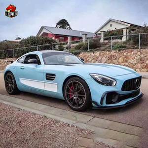 Lèvre avant Style P pour <span class=keywords><strong>Mercedes</strong></span> Benz Amg Gt <span class=keywords><strong>GTS</strong></span> 2015-2020 Matériau en fibre de carbone Bon ajustement Kit de carrosserie Pare-chocs avant Lip Facelift - Product Image 6