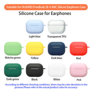Funda protectora para auriculares, funda de silicona para auriculares HUAWEI FreeBuds SE 4 <span class=keywords><strong>ANC</strong></span>, carcasa para auriculares inalámbricos TWS, para <span class=keywords><strong>airpods</strong></span> <span class=keywords><strong>Pro</strong></span> Cover - Product Image 2