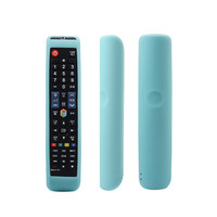 Control remoto de TV Half-Pack Silicona Control remoto Cubierta protectora Uso para Samsung 01178B