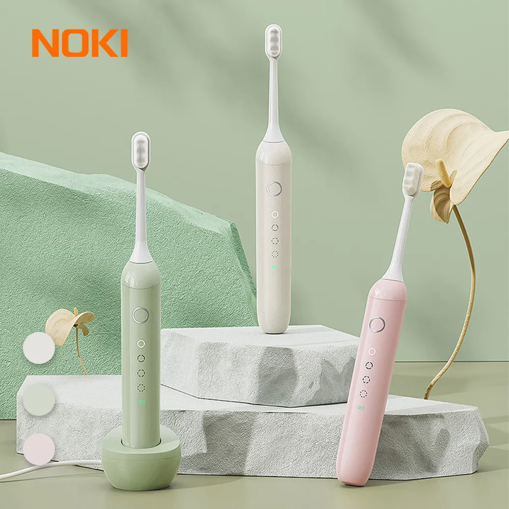 Factory Wholesale 4 Working Modes Powerful Travel Portable Nano 10000 Bristles Sonic Electric Toothbrush