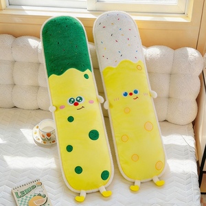 Almohada <span class=keywords><strong>de</strong></span> Peluche con Forma <span class=keywords><strong>de</strong></span> Queso para Dormir, Muñeco <span class=keywords><strong>de</strong></span> Peluche para Bebés, Regalo para Niños - Product Image 6