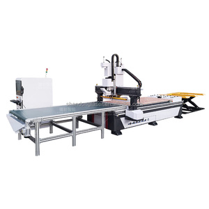 Máquina <span class=keywords><strong>de</strong></span> Corte CNC LS-1328 <span class=keywords><strong>con</strong></span> Carga y Descarga Automática, Máquina Router CNC <span class=keywords><strong>con</strong></span> Cambio <span class=keywords><strong>de</strong></span> Herramienta en el Husillo - Product Image 3