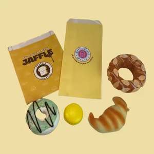 Sacs de boulangerie à fermeture à clip avec fenêtre, emballage pour pâtisseries, sacs en papier kraft brun pour grains de café, sacs à café, boîtes personnalisées imprimées sur mesure - Product Image 6