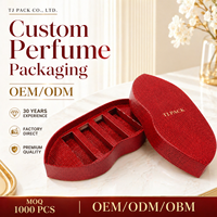 Boîte d'emballage de parfum vide de luxe personnalisée, ensemble complet, boîte cadeau pour flacon de parfum avec logo en relief