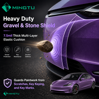 Film de protection de peinture TPU OEM ODM en gros, 300 couleurs, auto-réparant, mat, brillant, satiné, 1,52x17m, film de covering automobile, directement de l'usine