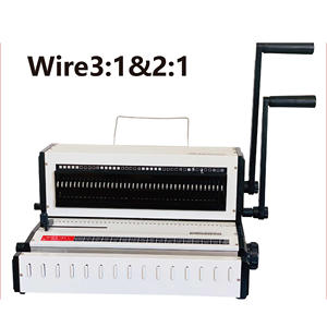 WW2018 أداة تثقيب وتجليد يدوية متعددة الوظائف من الأسلاك 2 في 1 - Product Image 2