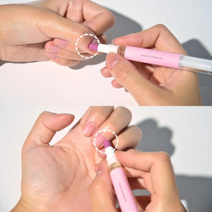 2合1角质层推油笔2毫升薰衣草气味指甲护理笔天然角蛋白维生素e防漏设计温和护理干燥 - Product Image 2