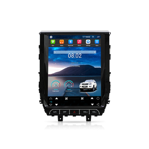 HFMidia Autoradio 12,1 pouces avec écran vertical, unité multimédia vidéo pour Toyota Land Cruiser 2016-2021, CarPlay sans fil - Product Image 1