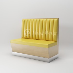 Custom Design <strong>Modern</strong> Cafe <strong>Bench</strong> Seating Fast Food Restaurant <strong>Tables</strong> and Chairs Sets Coffee Shop Furniture Restaurant Booths - Product Image 5