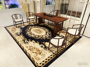 Tapis tissé Wilton élégant et résistant à l'usure pour salles de réception et de spectacle de luxe - Product Image 4