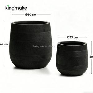 Vases <span class=keywords><strong>de</strong></span> jardin <span class=keywords><strong>de</strong></span> <span class=keywords><strong>grande</strong></span> <span class=keywords><strong>taille</strong></span> pour hôtels, <span class=keywords><strong>de</strong></span> haute qualité, durables, avec drainage, pour fleurs et plantes - Product Image 6