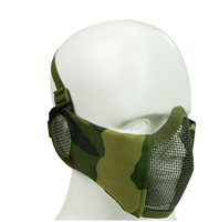 Masque respirant en nylon pour la protection des oreilles, idéal pour les sports de plein air, le paintball tactique et le CS, et la conduite à moto