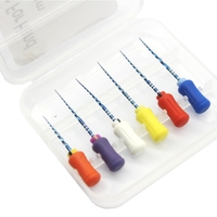 Fichiers V + professionnels limes endodontiques à usage manuel bleu codées par couleur pour une identification facile Instruments de canal radiculaire dentaire conique