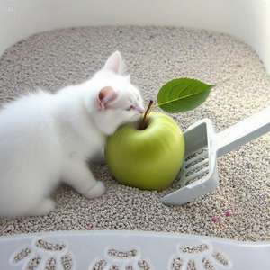 เบนโทไนท์ทรายแมวเหมียวแบบจับทันทีกลิ่นลาเวนเดอร์สีเขียวชามะนาวกลิ่นกุหลาบธรรมชาติ - Product Image 1