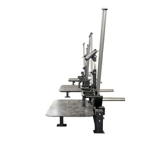 Máquina de remo con carga de placas para gimnasio, máquina de remo extrema para pecho, espalda, brazos y hombros
